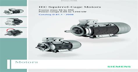 iec motors catalog.